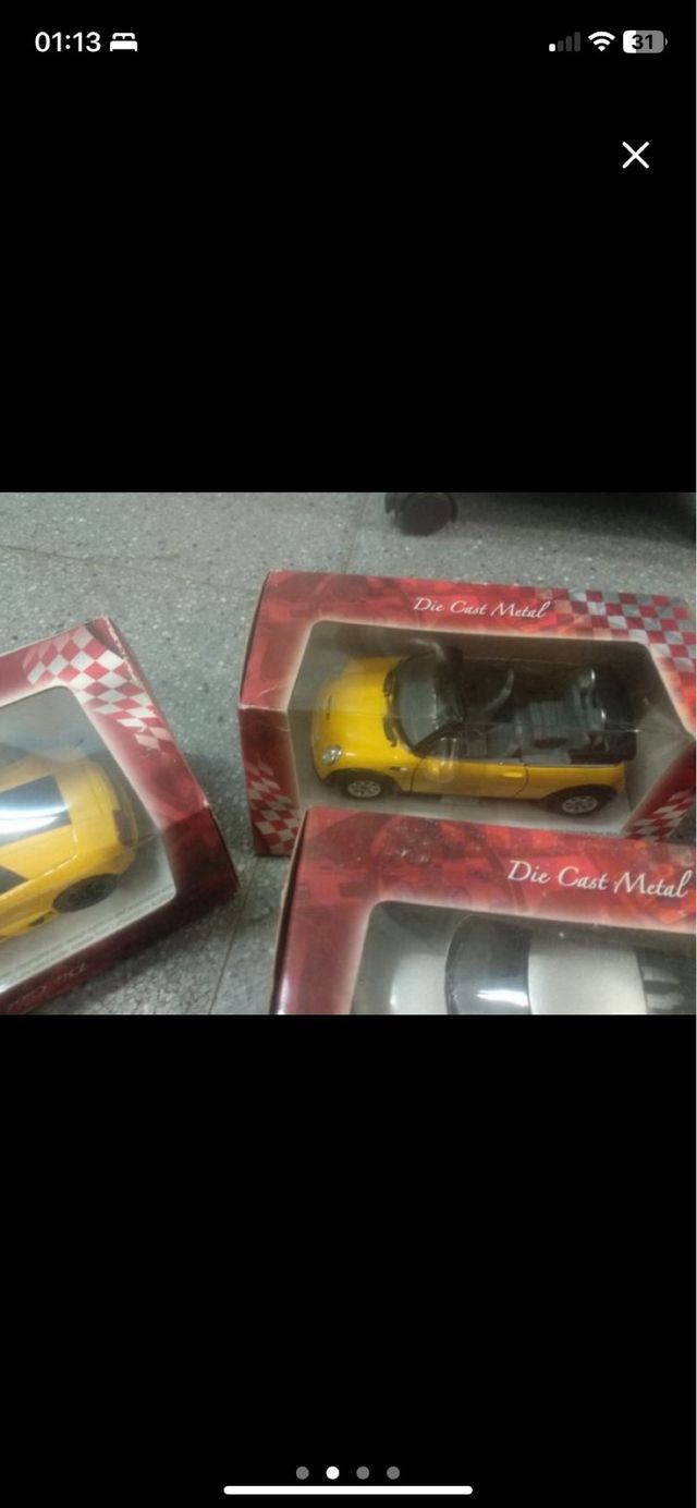 Mini coches escala 1:43