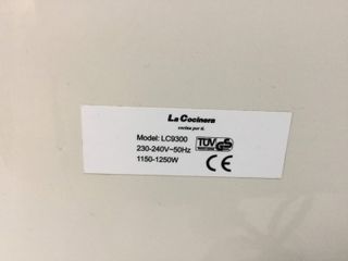 amasadora la cocinera lc9300