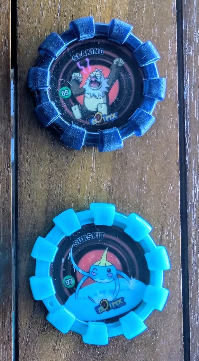 Tazos Pokemon Boinx: 3 tazos