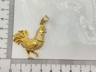 colgante oro 18k con circonita