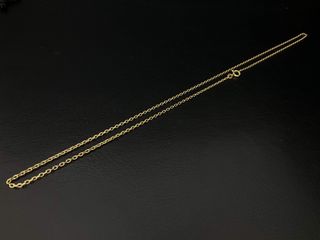 cadena oro 18k 27cm