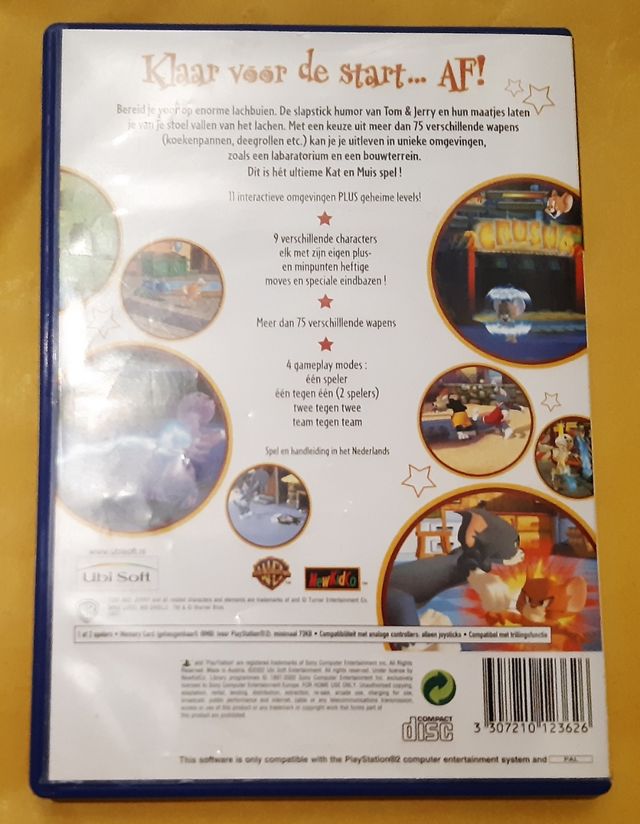 Tom & Jerry En la Guerra de los Bigotes PS2