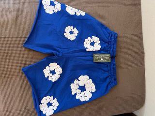 Calções Denim Tears azuis