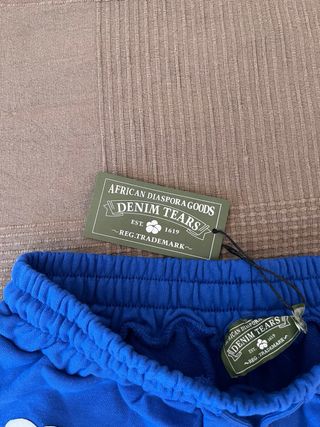 Calções Denim Tears azuis