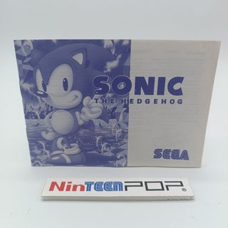 Manual Sonic The Hedgehog Sega Master System
