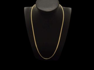 cadena oro 18k 25cm