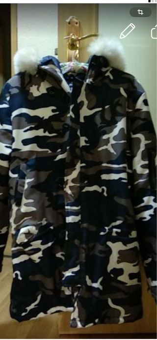 Parka militar camuflaje