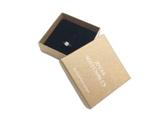 sortija oro 18k con diamante de laboratorio