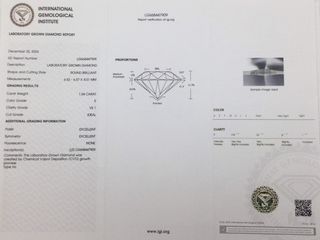 sortija oro 18k con diamante de laboratorio