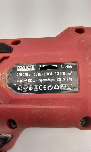 taladro electrico aicer ac1466