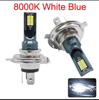 Bombillas LED H4 8000K | 2uds anti niebla