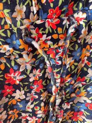 Mono Zara flores multicolor talla XS