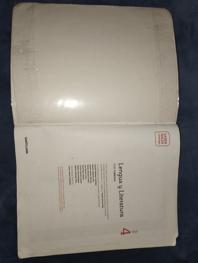 LENGUA Y LITERATURA SERIE COMENTA 4 ESO SABER H...