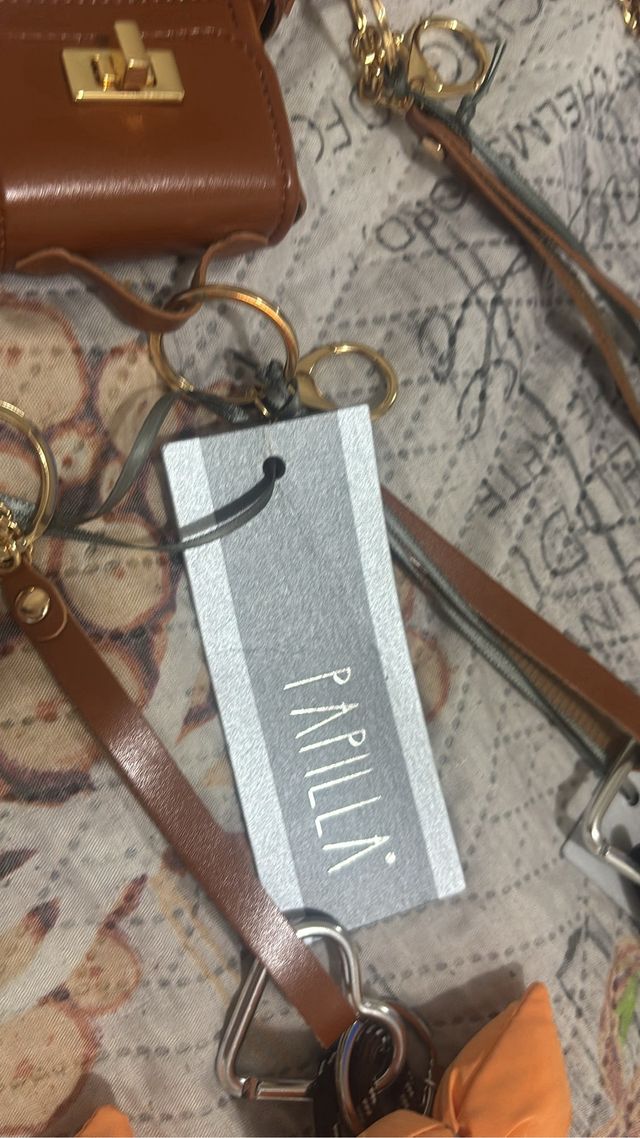 10 Portachiavi Borsette PAPILLA