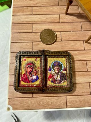 Icone Diptico religioso- Miniature