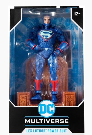Figura Lex Luthor Traje Poder DC Multiverse