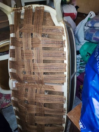 Sofá Caoba estilo antiguo