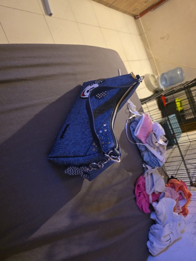 Bolso bandolera Mickey Mouse azul