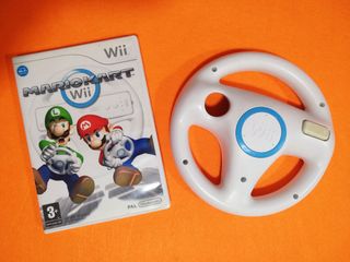 Wii - Mario Kart Wii + Volante