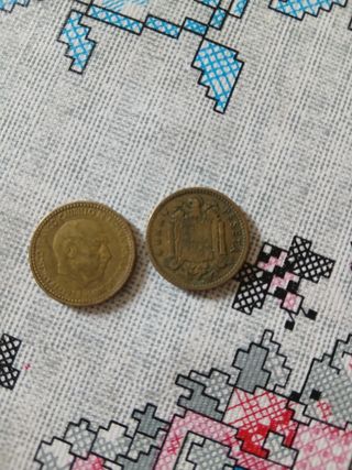 Monedas España 1 Peseta 1966