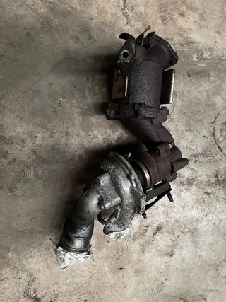 Turbo + Catalizador Nissan Navara D22