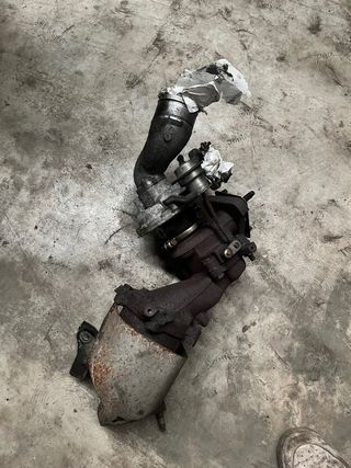 Turbo + Catalizador Nissan Navara D22