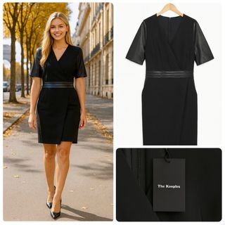 The Kooples Nuevo con etiqueta Vestido negro T. 34