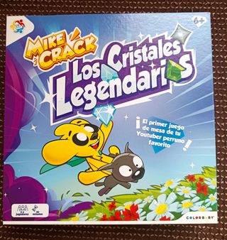 Juego Los cristales legendarios  de Mike crack.
