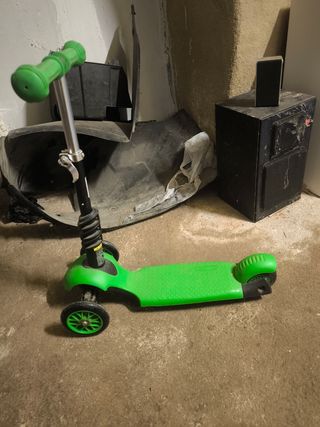 Patinete 3 ruedas - Verde