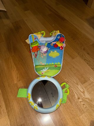 Espejo y juguete bebé para coche Taf Toys
