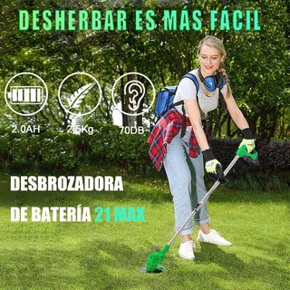 Desbrozadora Eléctrica 21V Max