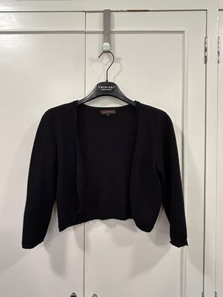 Torera negra Adolfo Domínguez - Talla S