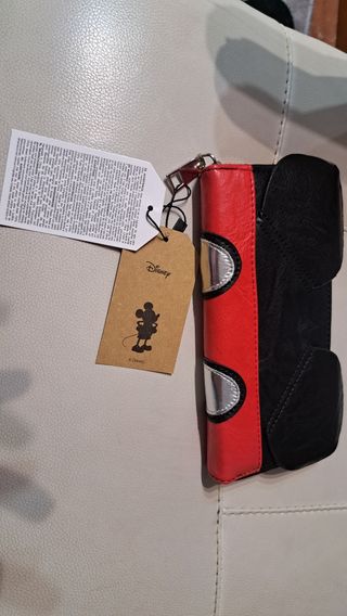 Cartera Disney Cerdá roja y negra