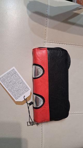 Cartera Disney Cerdá roja y negra