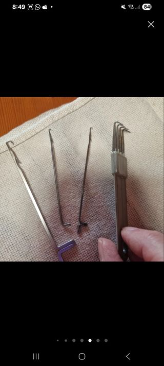 Antiguas piezas máquina coser