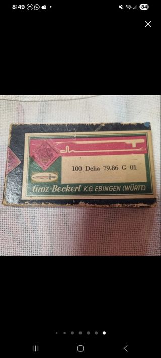 Antiguas piezas máquina coser