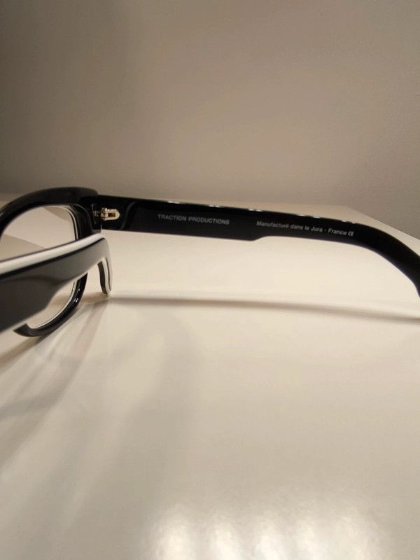 Gafas Traction - Montura negra y blanca