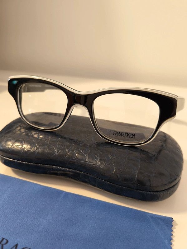 Gafas Traction - Montura negra y blanca