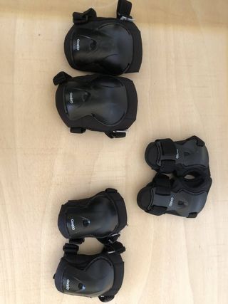 Protectores niños bici/patines Oxelo XS