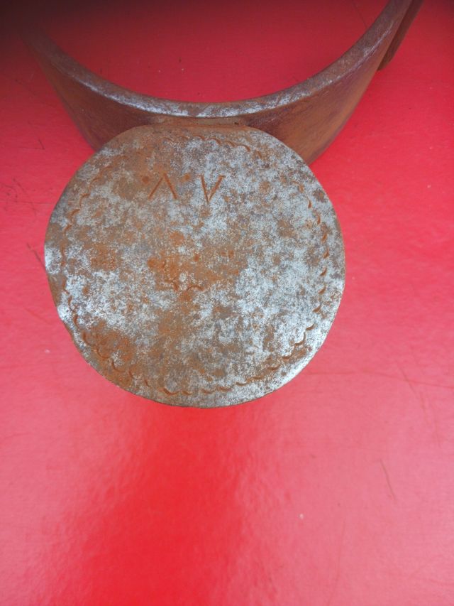 Antiguos hierros para chimenea