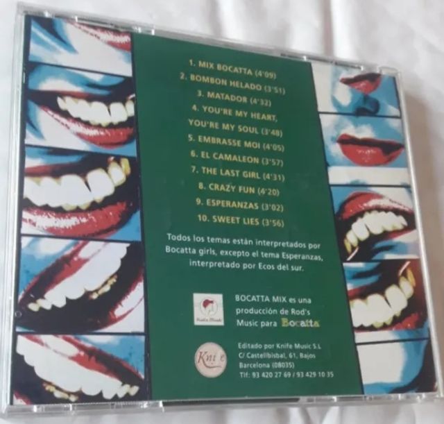 CD BoccataMix - Electrónica