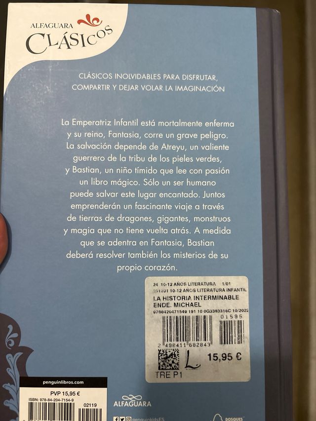 La historia interminable (Colección Alfaguara C...