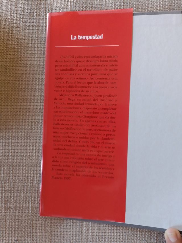 La tempestad (Spanish Edition)