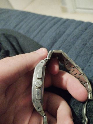 Reloj Lotus cronógrafo plata