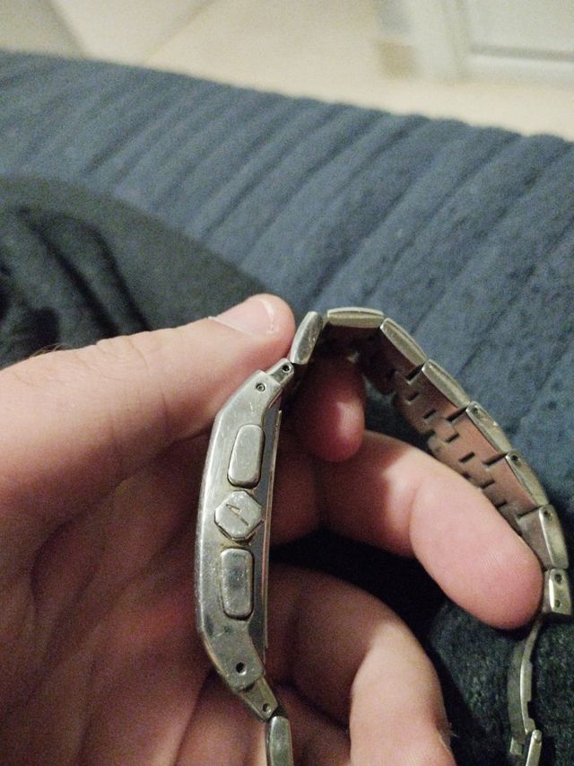 Reloj Lotus cronógrafo plata