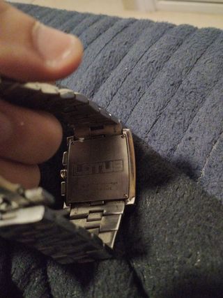 Reloj Lotus cronógrafo plata