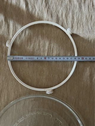 Plato giratorio microondas 24cm