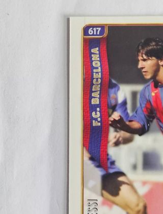 Cromo Messi rookie 617 