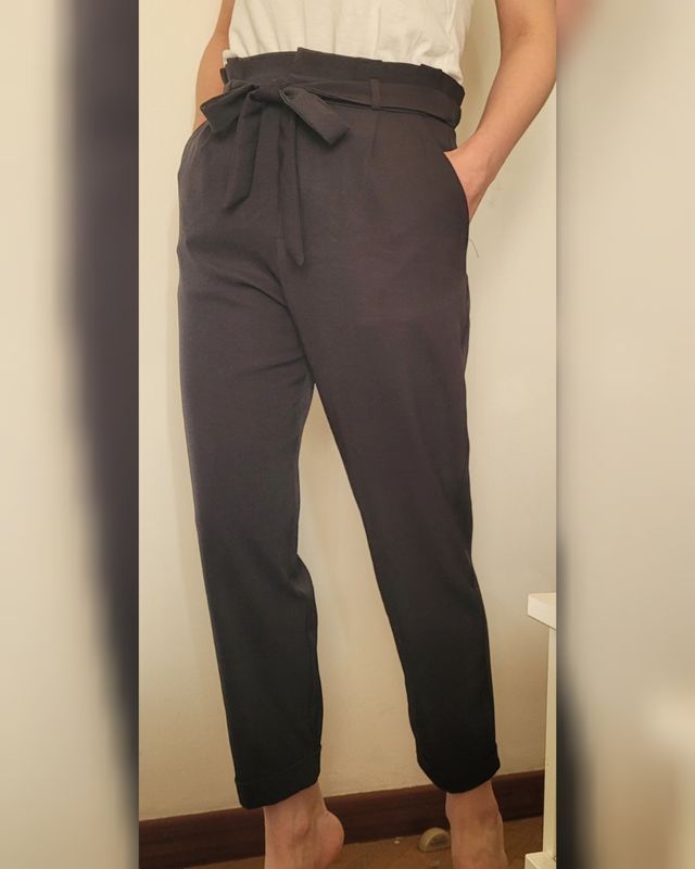 Pantalón Pull&Bear Negro