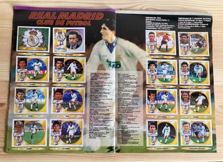 Albúm Liga 94/95: cromos fútbol